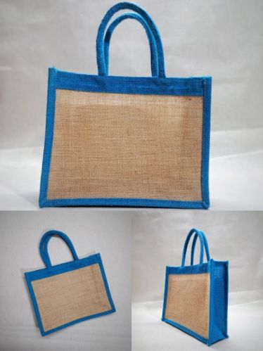 Printed Jute Bag, Color : All Colour, Closure Type : Zip