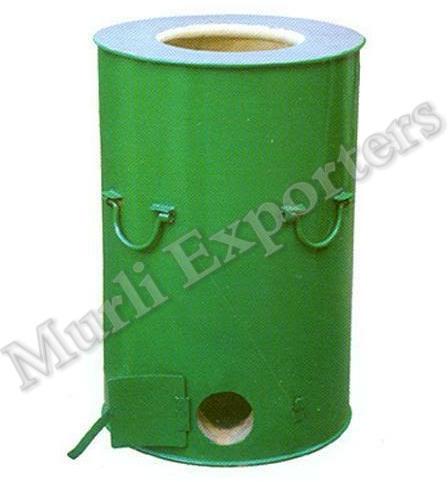 MURLI EXPORTERS 150kg Iron Clay Drum Tandoor For Chapati Making Use