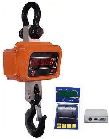 Crane Scale With Wireless Printer Indicator USB Pen Drive Rs232 -5 TON X 1 KG