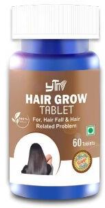 Ytm Hair Grow Tablet, Packaging Type : Plastic Bottel