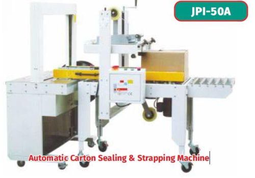 Automatic Carton Sealing and Strapping Machine For Industrial