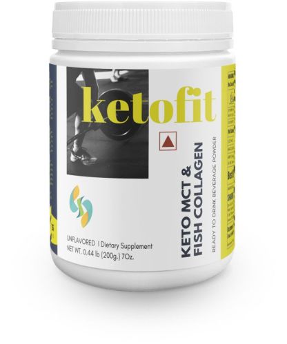 Keto Fit Collagen Protein Powder, Packaging Size : 200g