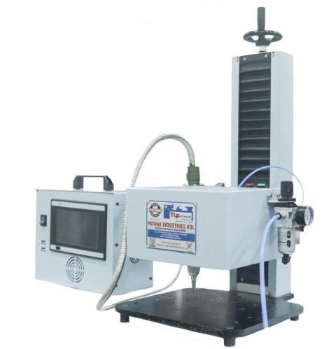 Vertical Dot Peen Marking Machine With Display