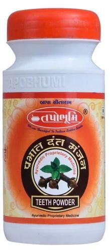Tapobhumi Parbhaht Dant Manjan, Packaging Size : 100gm