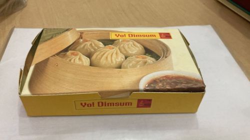Multicolor Dimsum Momos Packaging Box, For Pharmaceuticals
