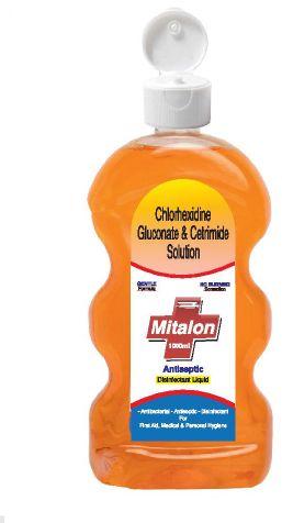 1 Litre Mitalon Cetrimide And Chlorhexidine Gluconate Solution