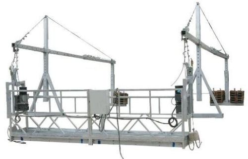 Rope Suspended Platform For Building Crane