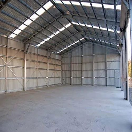 Coated MS Prefabricated Warehouse