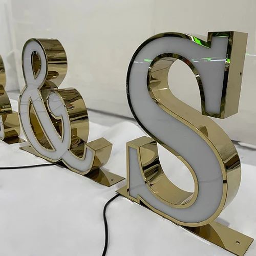 Plastic LED Channel Letter For Industrial Use