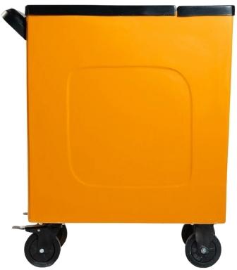 Fiberglass Car Wash Trolley - Square, Brand Name : Carixer