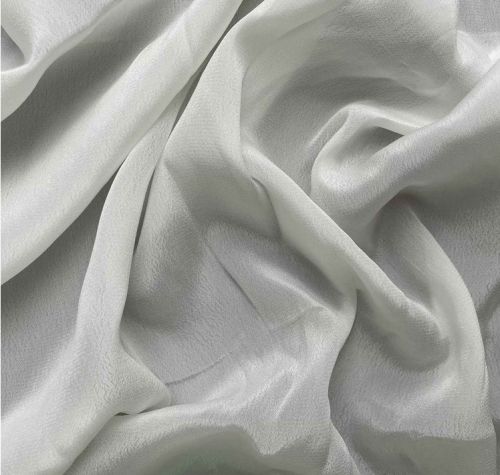 Sairam Sizers Plain Viscose Natural Crepe Fabric 60mm Ethnic Wear