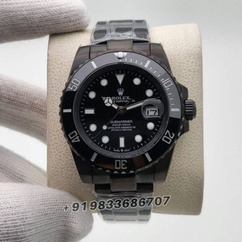 Rolex Submariner Full Black 41mm Super High Quality Swiss Automatic First Copy Watch