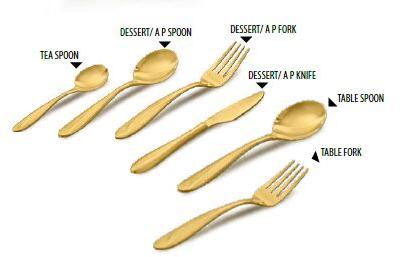 SS Cup Roll Cutlery Spoons, For Hotels