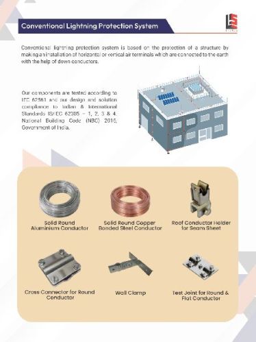 MAPS Lightning Protection System, Length : Max. 3 mtrs