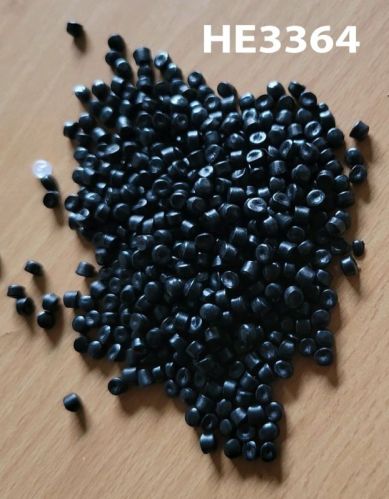 Black Borouge he3364 HDPE Granules For Blow Moulding, Pipes