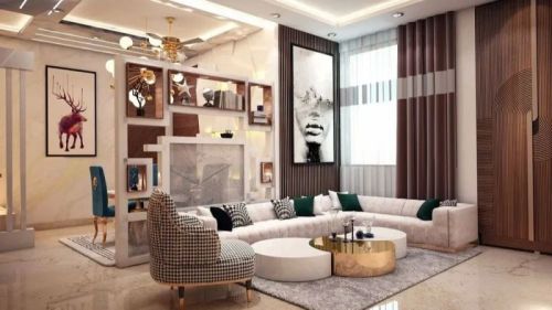 Drawing Room Interior Designing Service