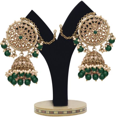 Blossom Bloom Jhumki Earring & Maangtikka Set