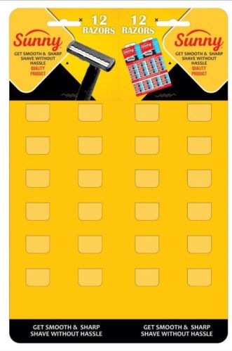 Plastic Polished Sunny Shaving Razor Standard