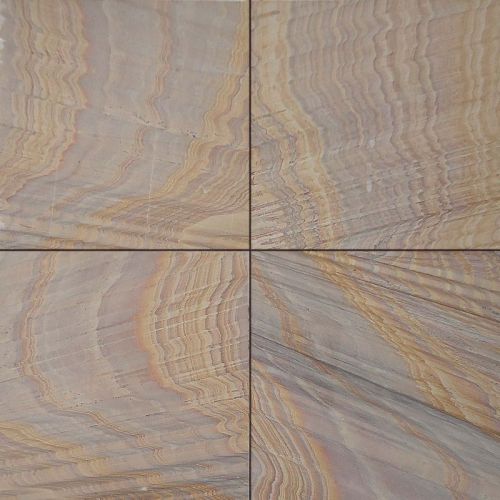 Rough-Rubbing Rainbow Sandstone Slab, For Roofing, Cladding, Landscaping Of Buildings, Fireplaces, Stonewalls