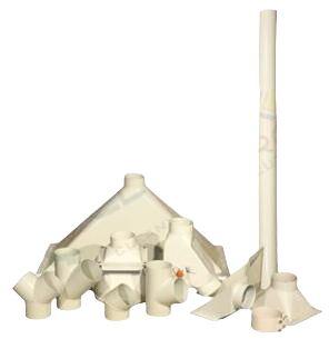 Steel Spoutings, Color : Grey For Industrial