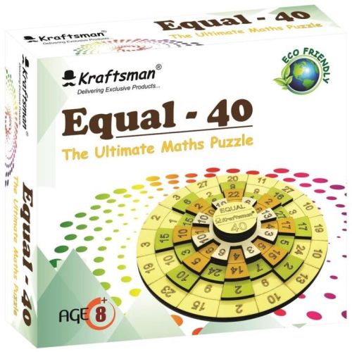 Multicolor Round Kraftsman Wooden Maths Magic Equal, For Home Play, Style : Modern