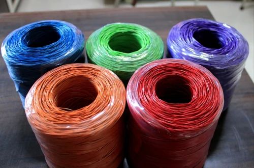 Polypropylene Plain Plastic Packaging Twine, Length : 100 Meter