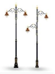 Luxemberg LED Post Lamp