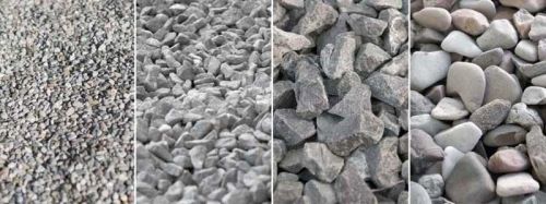 Aggregate Honed Crushed Stone for Arting