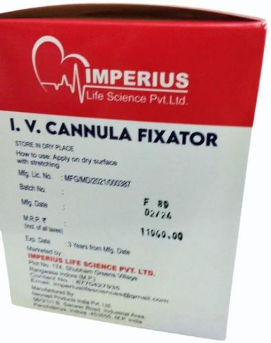 Elastic IV Cannula Fixator For Clinical Use, Hospital Use