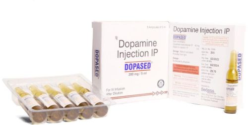 Dopamine Hydrochloride Injection, Packaging Type : Vial