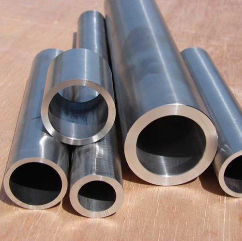 Silver Round Stainless Steel Gamesa G58 Cylinder Tube