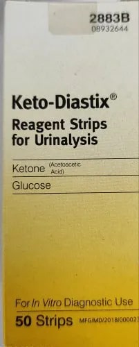 Bayer Keto-Diastix Strips For Urine Testing