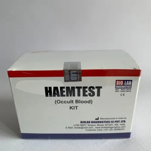 Biolab Haemtest Occult Blood Kit For Clinical, Hospital