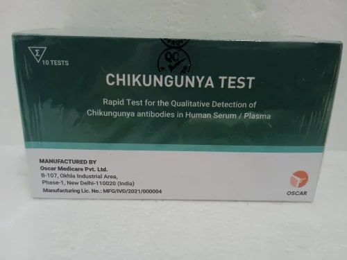 Oscar Chikungunya IgG IgM Kit For Clinical, Hospital