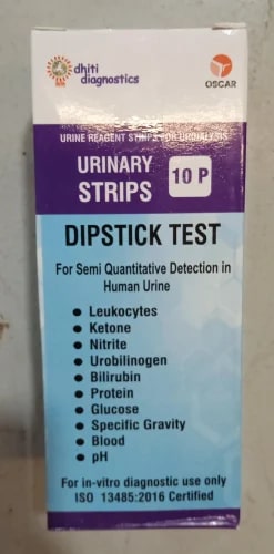 Oscar Uristix 10 Para Strips For Clinical, Hospital