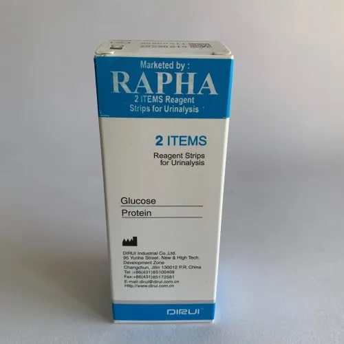 Rapha Uristix Glucose Protein Strips For Clinical, Home Purpose