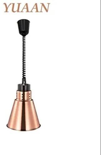 YUAAN Metal Retractable Food Warming Lamp For Restaurants, Hotels