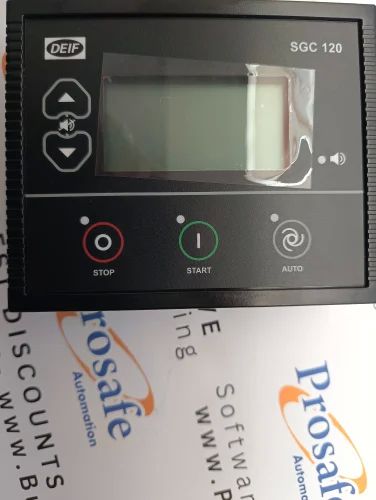 Rectangular DEIF SGC 120 Single Genset Controller, For Industrial, Feature : High Quality, Accuracy Durable