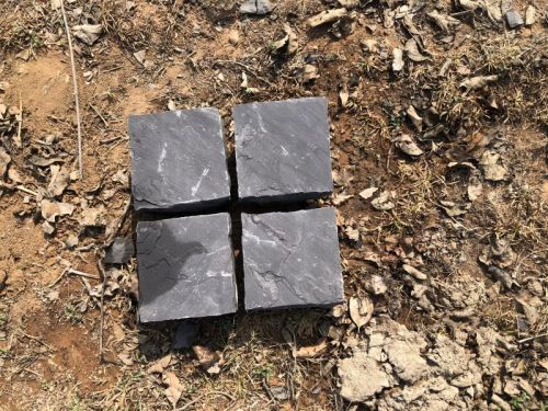Black Cobble Stone For Landscaping