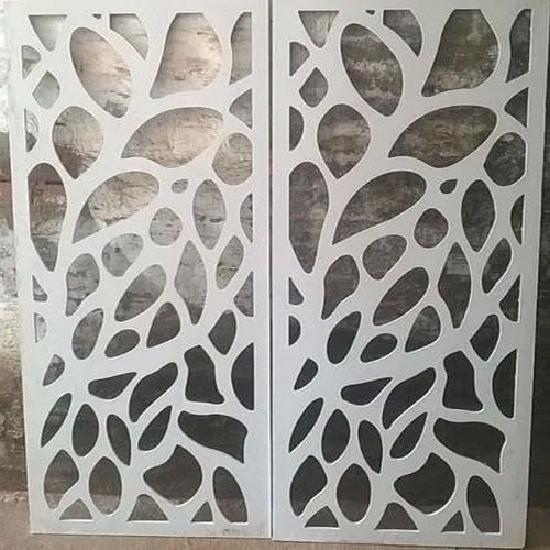 Woodtec WPC Jali, Color : Light Brown, White, Yellow