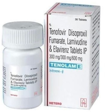 Tenolam E Tablets For Used To Treat HIV Infection