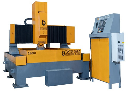 Polished Mild Steel Advanced CNC Drilling Machine, Model Number : YD-2030