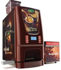 Automatic Bru Coffee Vending Machine, Voltage : 220V