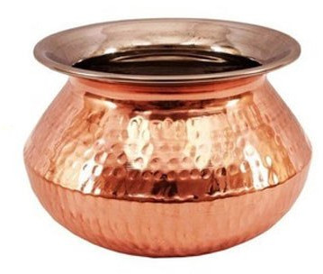 Brass Copper Handi For Kitchen Use