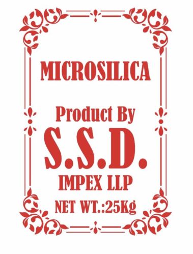 Microsilica Powder For Concrete, Packaging Size : 25 Kg