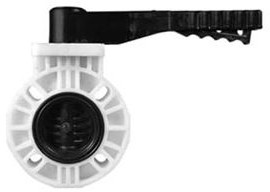 Polypropylene Butterfly Valve For Water Fitting
