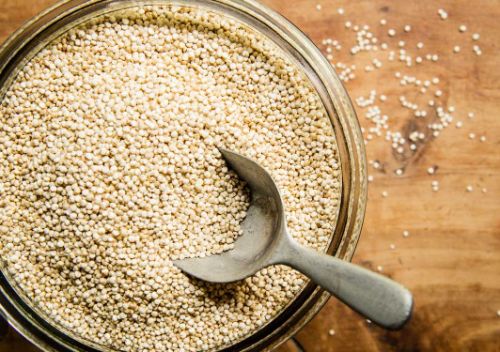 Yellow Quinoa Seeds, Shape : Oval