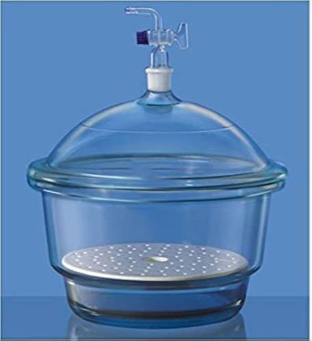 Semi-automatic Plastic Vacuum Desiccator With Stopcock For Laboratory