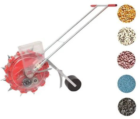 Manual Seeder Machine, Color : Blue, Green, Orange, Red for Agriculture Use