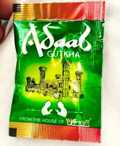 Adaab Gutkha Export Quality Packing Pouch For Food Industry